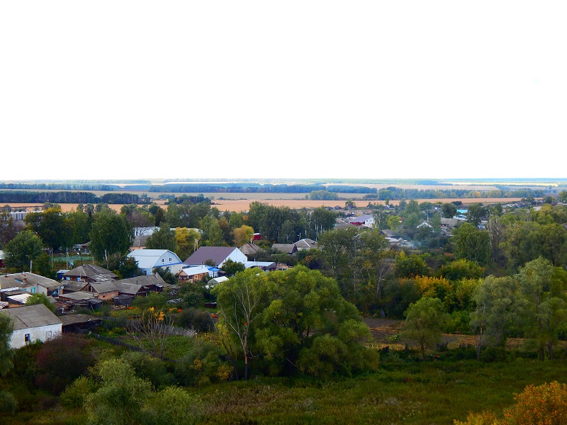 Панорама с. Ермоловка.