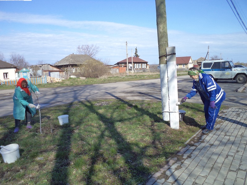 благоустройство ул. Центральная с.Ермоловка.